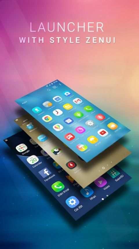 Launcher Style Asus Zenui скриншот 1
