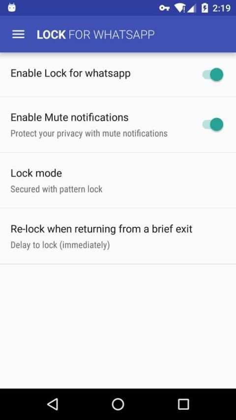 Lock for whatsapp screenshot 5
