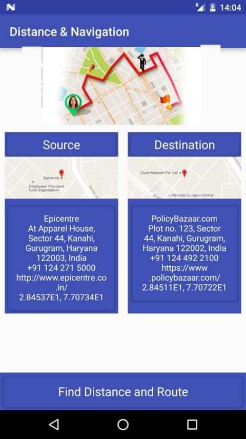 GPS Driving Route Finder screenshot 3