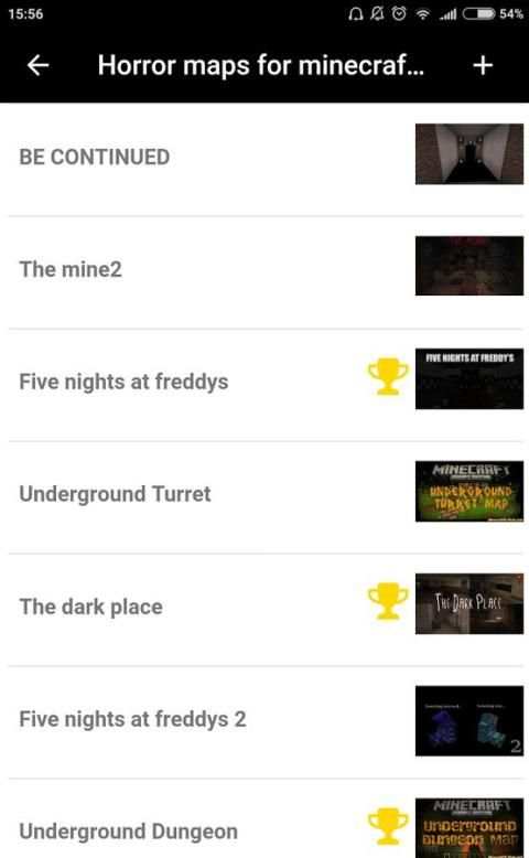 Horror Maps for Minecraft PE screenshot 1