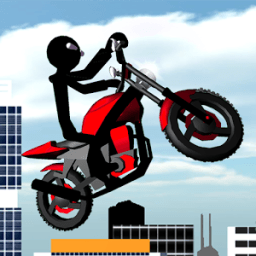 ikon Stickman Motorcycle 3D