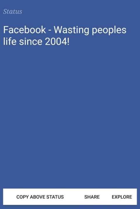 Status for Facebook * screenshot 8