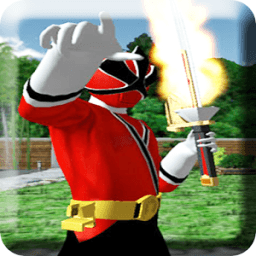 ikon Power Hero Rangers Attacks Monster