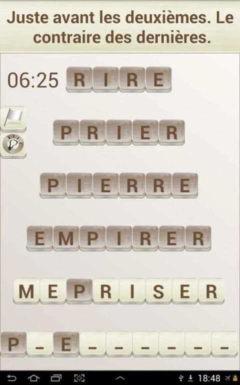 Jeu de Mots en Français скриншот 8