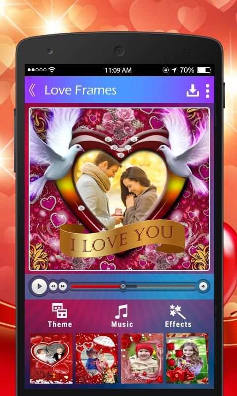 Love Mini Movie Maker स्क्रीनशॉट 4
