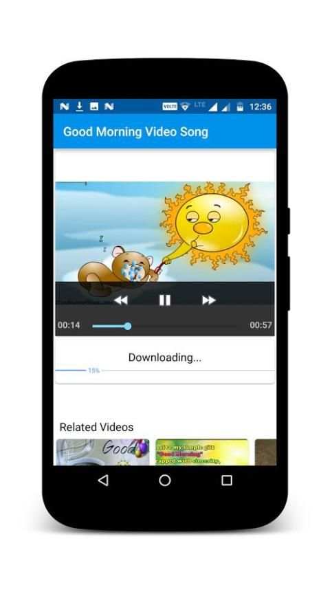 Good Morning video status Application screenshot 3