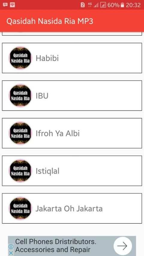 Qasidah Nasida Ria MP3 Lengkap screenshot 4
