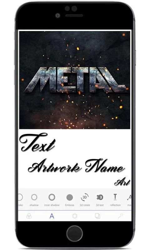 Text Artwork - Name Art 1 تصوير الشاشة