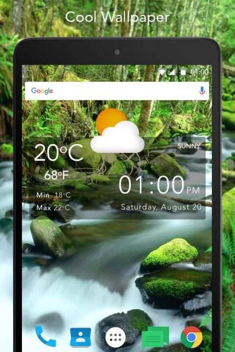 Live Water Garden Wallpaper скриншот 4