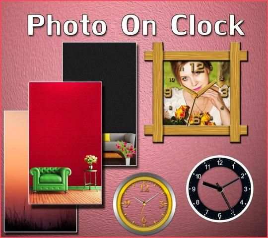 Photo on Clock screenshot 1