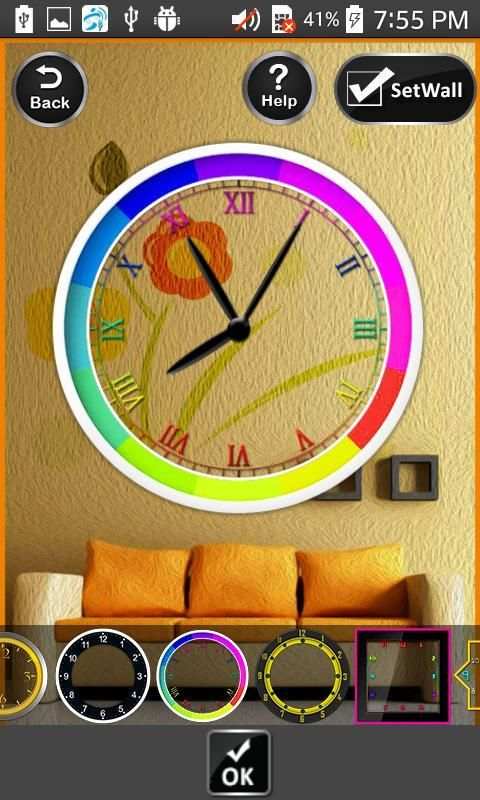 Photo on Clock स्क्रीनशॉट 7