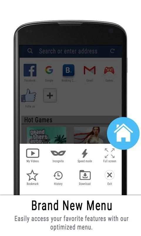 New Indian Browser 8 تصوير الشاشة