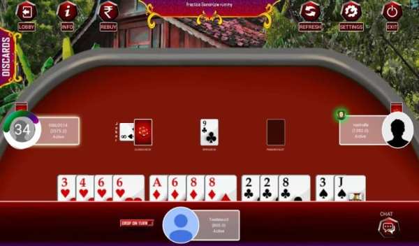 Rummy-Real Rummy स्क्रीनशॉट 1