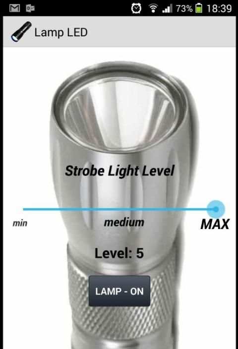 Strobe Light Lamp Flashlight скриншот 3