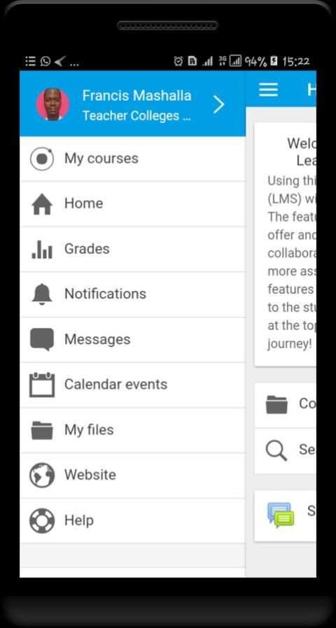 TC LMS screenshot 6