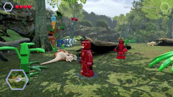VanClips LEGO Flash and Dinos trick screenshot 4