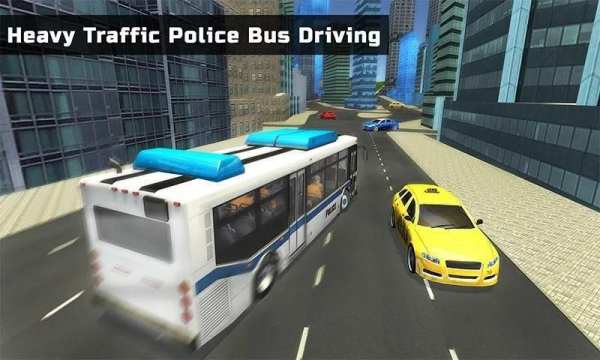 Police Bus Transporter 3D Prisoner Jail Transport screenshot 15