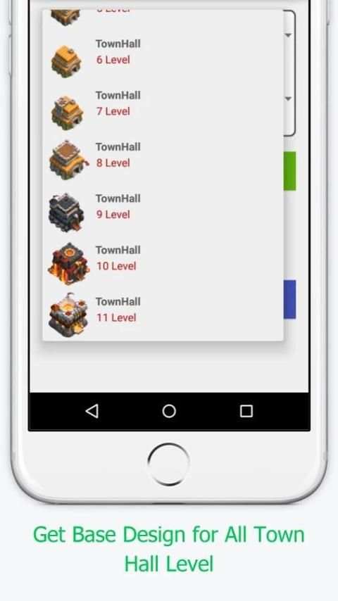 Base Clash of Clans Map Layout скриншот 5