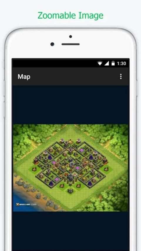 Base Clash of Clans Map Layout скриншот 2