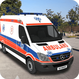 City Ambulance Driving 3D आइकन