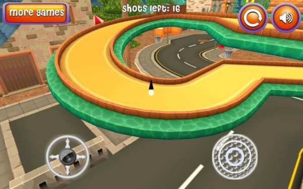 Mini Golf 3D Cartoon City स्क्रीनशॉट 2
