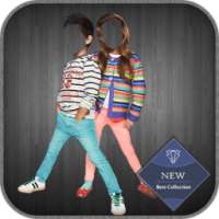 Kids Fashion Photo Suit Editor on 9Apps