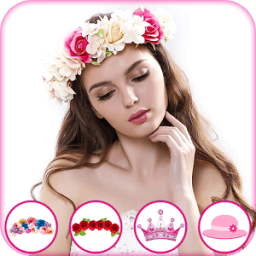 ikon Flower Crown Photo Editor : Girl's Photo Editor