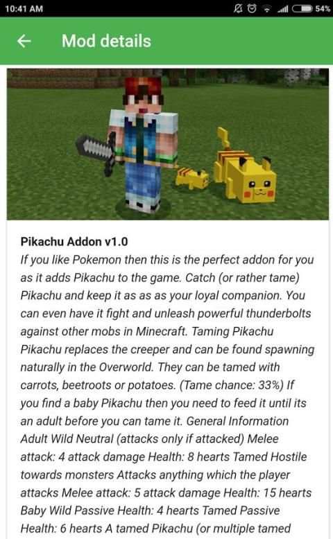 Popular mods for Minecraft PE скриншот 3