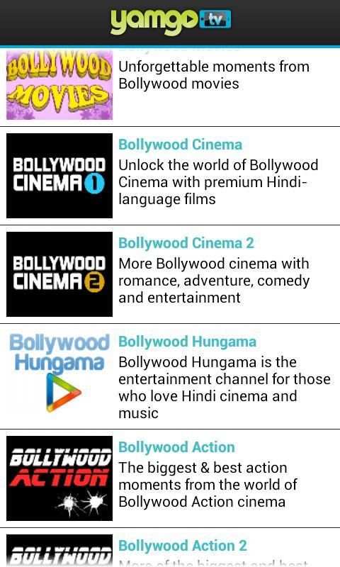Yamgo Free Mobile TV स्क्रीनशॉट 8