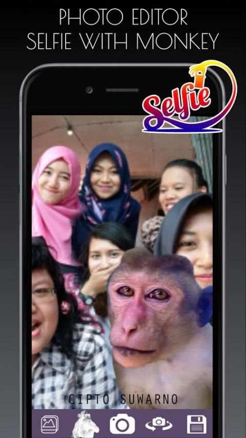 Selfie With Monkey скриншот 2