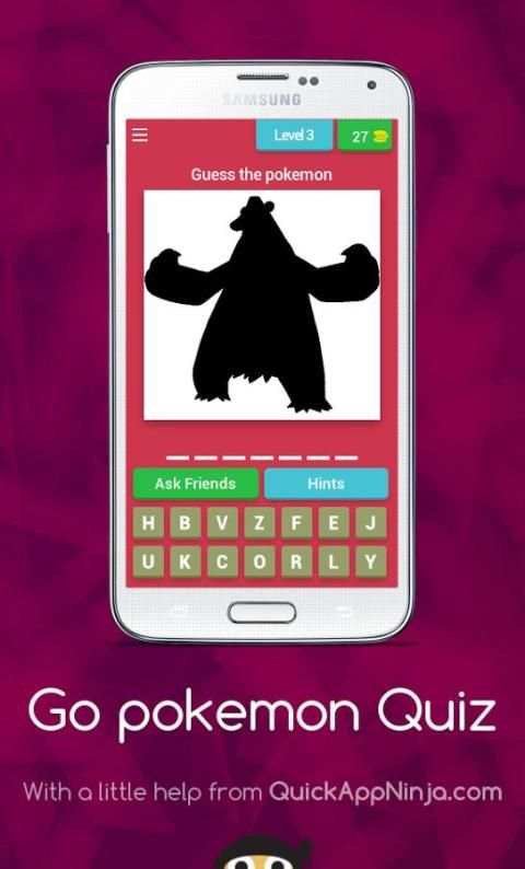 Go Pokemon Quiz screenshot 3