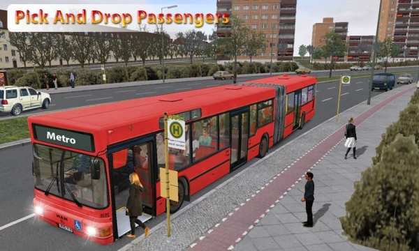 Metro Bus Sim 2017 3 تصوير الشاشة