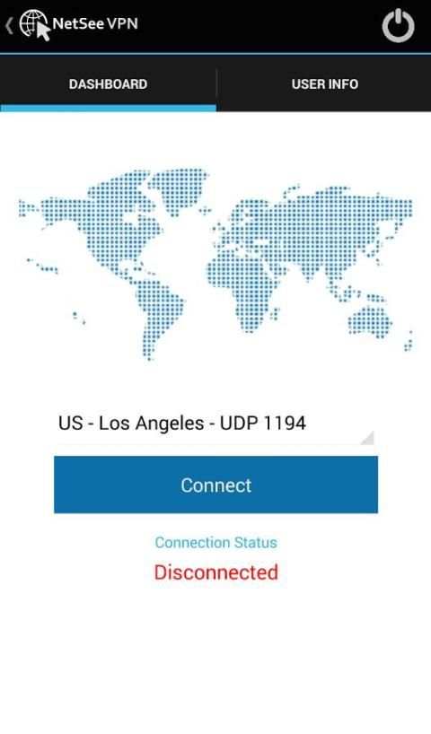 NetSee VPN скриншот 3