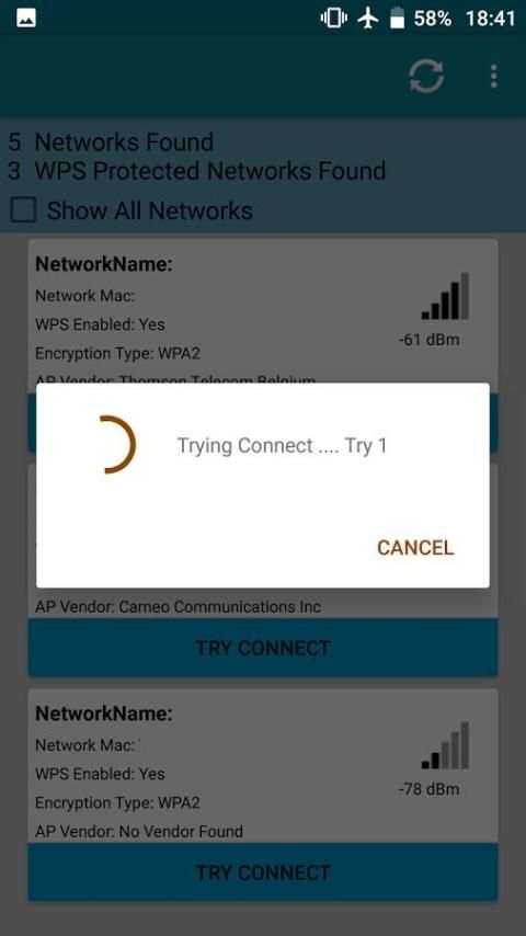 WPS Pin Connect 2 تصوير الشاشة