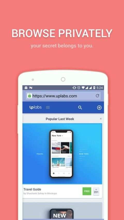 Secure Browser screenshot 3