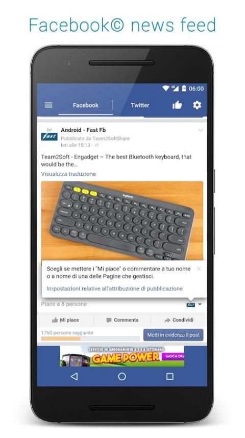 Fast Lite - Social App скриншот 2