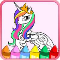 Colouring Book for Little Pony