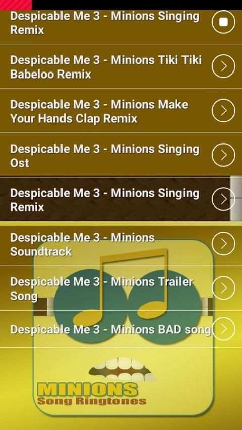 Minion Ringtones скриншот 2