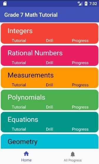 Grade 7 Math PH скриншот 3