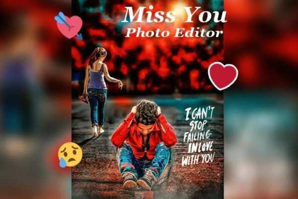 Miss You Photo Editor 1 تصوير الشاشة