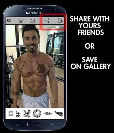 Tattoo your Photo screenshot 4