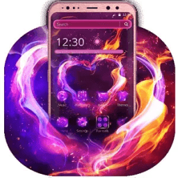 Magic Fire Mobile Theme أيقونة