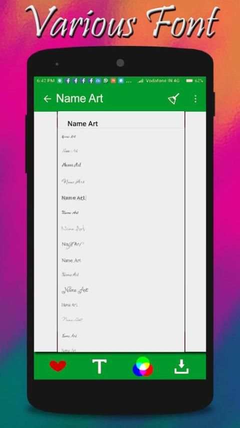Name Art : Focus and Filter скриншот 1