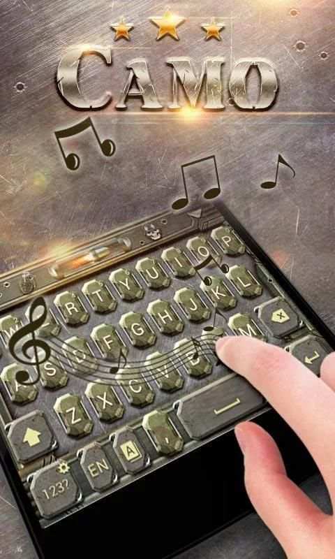 Camo GO Keyboard Theme screenshot 3