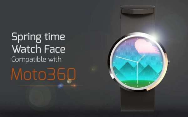 Spring Time Watch Face скриншот 6