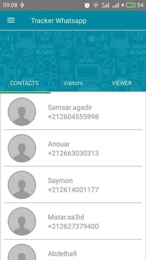 Whatsa Tracker & online for whatsapp screenshot 1