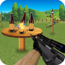 Sniper 3D Bottle Shoot icon
