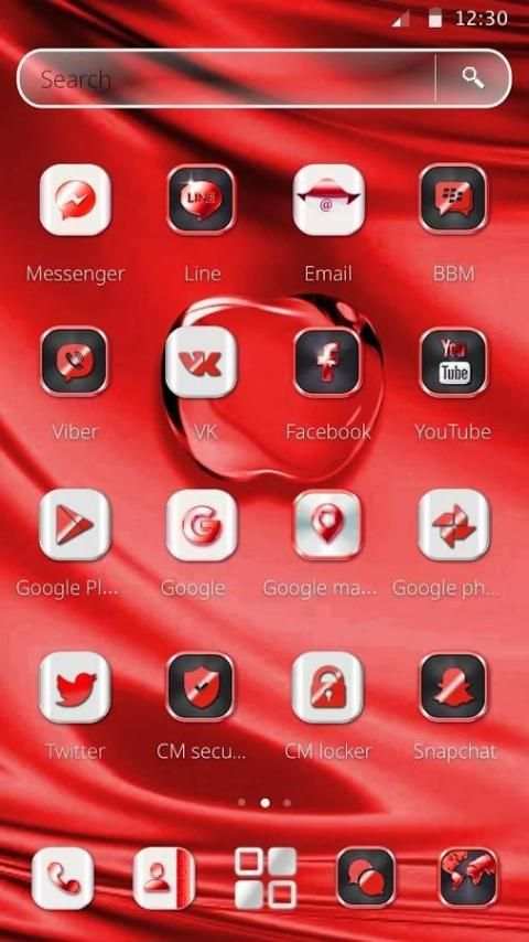 Cherry Blush Apple Theme 2 تصوير الشاشة