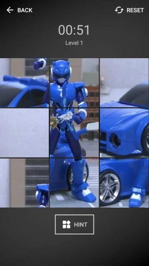 Robot Mini Force Ranger Puzzle скриншот 3