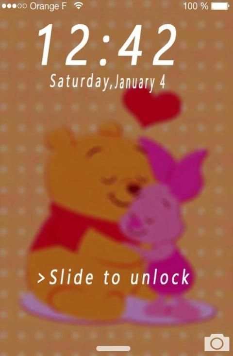 Lock Screen For The Pooh скриншот 3